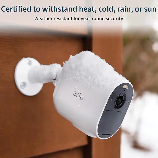 Alt view image 3 of 7 - Arlo Essential Spotlight Camera - Wireless Security, 1080p Video, Color Night Vision, 2 Way Audio, White - VMC2030,1 Count (Pack of 1)