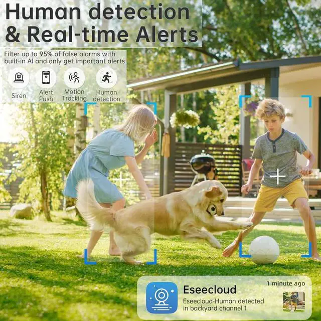 Alt view image 2 of 6 - 2K Light Bulb Security Camera,5G&2.4GHz WiFi 360° Motion Tracking, Color Night Vision, Alexa Compatible, Wireless WiFi Security Camera with Two-Way Audio, SD/Cloud Storage and Smart Alerts