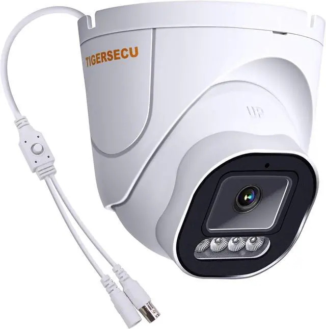 Main image of TIGERSECU 5MP Wide Angle Dome Security Camera for DVR, Weatheproof for Indoor/Outdoor Use, Hybrid 4-in-1 with OSD Switch, for TVI, CVI, AHD, CVBS DVRs (Power Supply and Coaxial Cable Sold Separately)