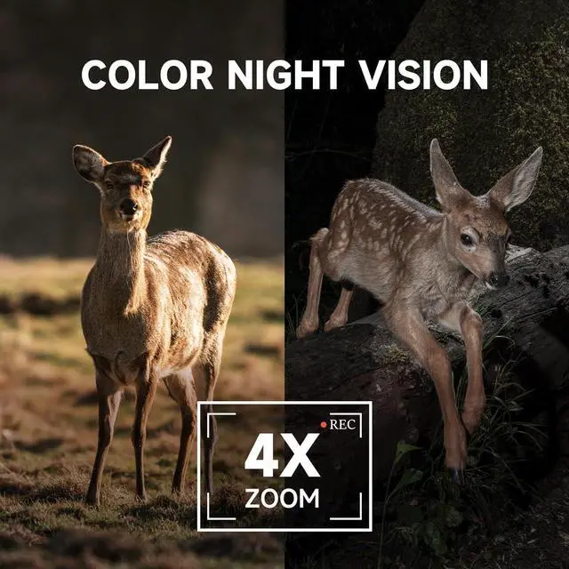 Alt view image 4 of 7 - ARENTI 4G LTE Cellular Security Camera 2K, Solar Powered Live Feed Camera Outdoor Wireless for Home Security, Color Night Vision, 360° PTZ No WiFi Needed, PIR Sensor 2 Way Talk (Includes SIM Card)