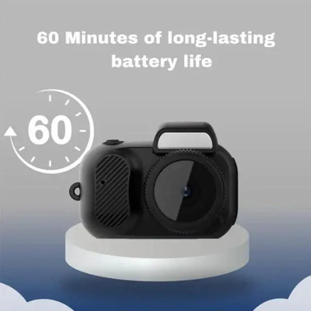 Alt view image 6 of 6 - Keychain Camera, World's Smallest 1080P HD Mini Camera, Retro Portable Mini, 100 Mins Battery Life, for Students, Kids (32G)