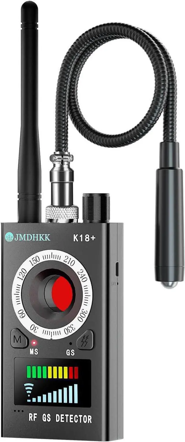 Main image of JMDHKK Hidden Camera detectors,Bug detectors,Portable Signal Detector, Camera Finder for Listening Device Hidden Camera in Office or Hotel or Business Meeting or carGray