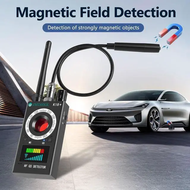 Alt view image 3 of 6 - JMDHKK Hidden Camera detectors,Bug detectors,Portable Signal Detector, Camera Finder for Listening Device Hidden Camera in Office or Hotel or Business Meeting or carGray