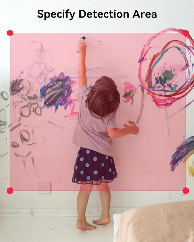 Alt view image 7 of 7 - FOSCAM 3K 5MP Security Camera Indoor, 2.4g & 5g WiFi Magnetic Mini Dog/Cat/Pet/Baby Camera, Smart Motion Detection, 20X Zoom, 2-Way Audio, Night Vision, Home Monitor Compatible with Alexa & Google