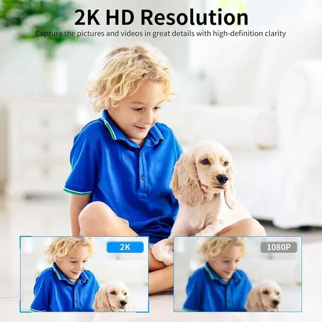 Alt view image 5 of 7 - VSTARCAM Cameras for Home Security Indoor,2K Indoor Camera,Plug-in Security Camera Indoor,Color Night Vision,Two-Way Audio,AI Motion Detection,Baby Monitor,2.4G&5G WiFi,SD/Cloud Storage,4X Zoom