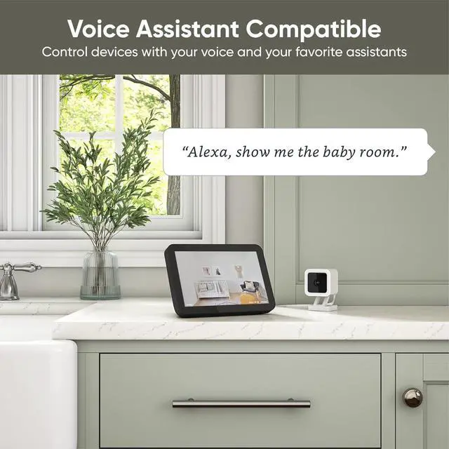 Alt view image 6 of 7 - WyzeCam Cam v3 Security Camera for Pets, Indoor/Outdoor Home Security Camera with 1080p Color Night Vision Motion & Sound Detection, Compatible with Alexa & Google, White, 1-Pack