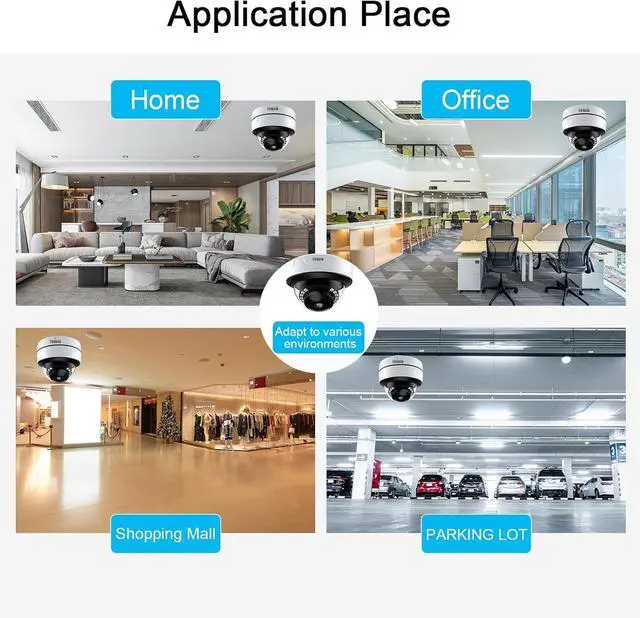 Alt view image 4 of 7 - EVERSECU 1080P Ik10 Vandalproof HD Analog Metal Dome Security Camera with Infrared LEDs, 2MP (HD-TVI/AHD/CVI/Analog) 4-in-1 Coaxial Wired BNC CCTV Camera with Wide Angle 3.6mm Lens