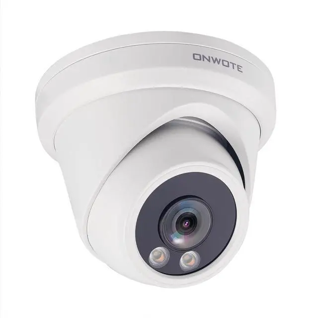 Main image of ONWOTE 6MP IP POE Camera Outdoor with Color Night Vision, Smart AI Human Deterrence, 6 Megapixels 3072x2048P Super HD, 120° Angle, Commercial Wired Camera for Business, Add-on to PoE NVR System