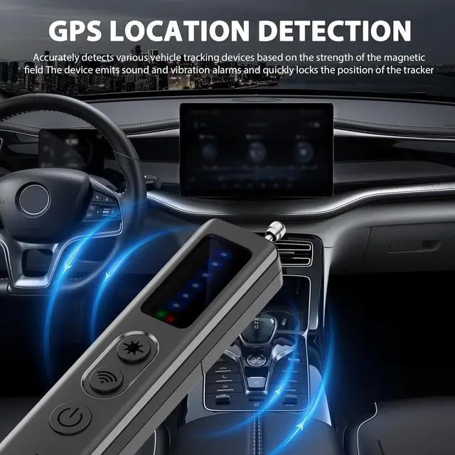 Alt view image 6 of 6 - Hidden Camera Detectors,  Detector, Bug Detector, GPS Detector, Camera Finder RF Scanner Device Detector for GPS Tracker Wireless Listening Device