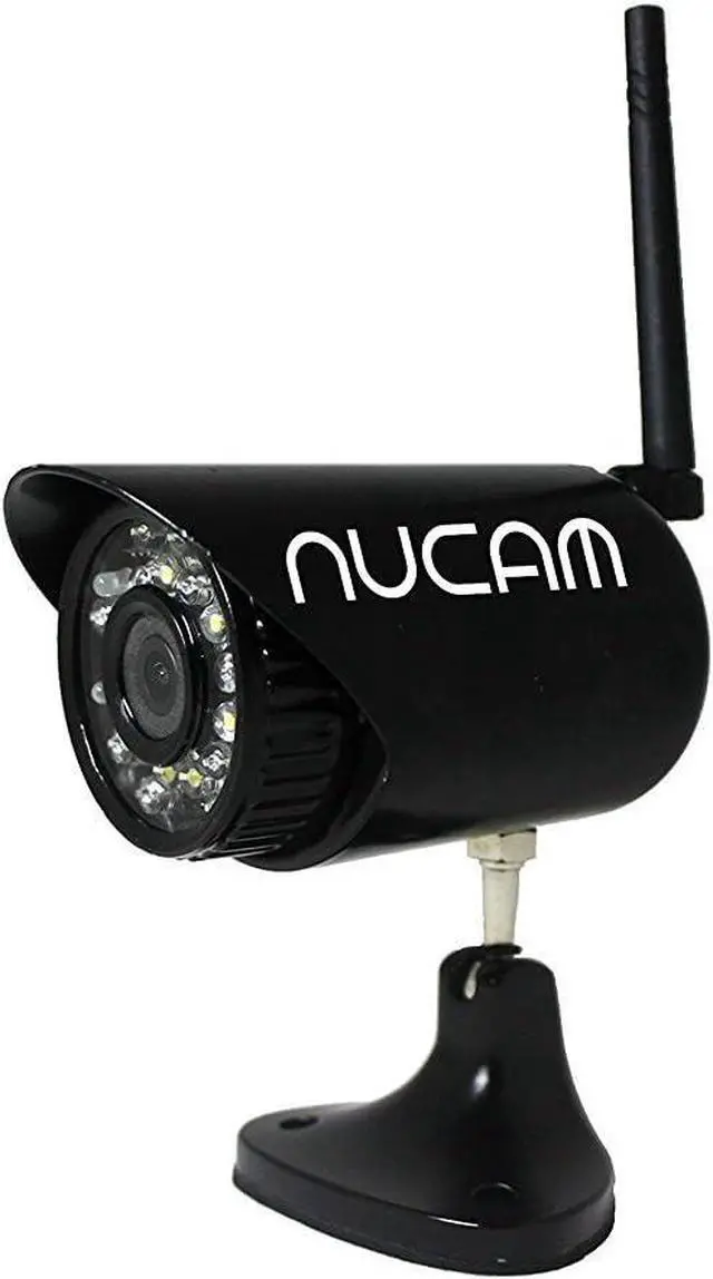 Main image of NUCAM 32GB Wireless Portable Magnetic Base Battery Powered RV/Trailer/Truck Hitch Backup Camera NuCam WR Surveillance IP Camera w. 1/4"-20 UNC Hole, Motion Detection Recording Night Vision