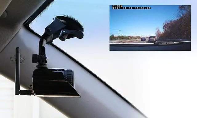 Alt view image 5 of 7 - NUCAM 32GB Wireless Portable Magnetic Base Battery Powered RV/Trailer/Truck Hitch Backup Camera NuCam WR Surveillance IP Camera w. 1/4"-20 UNC Hole, Motion Detection Recording Night Vision