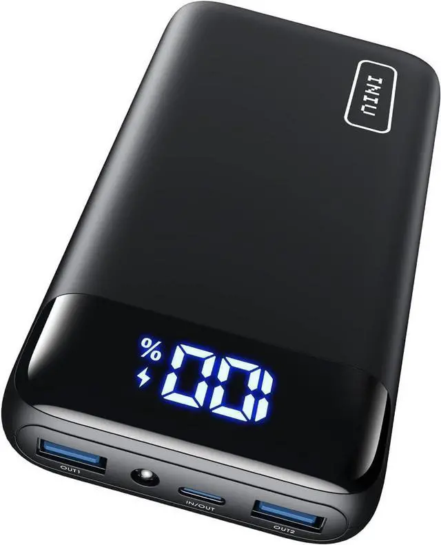 Main image of INIU Portable Charger, 22.5W 20000mAh USB C in & Out Power Bank Fast Charging, PD 3.0+QC 4.0 LED Display Phone Battery Pack Compatible with iPhone 16 15 14 13 Pro Samsung S23 Google iPad Tablet, etc