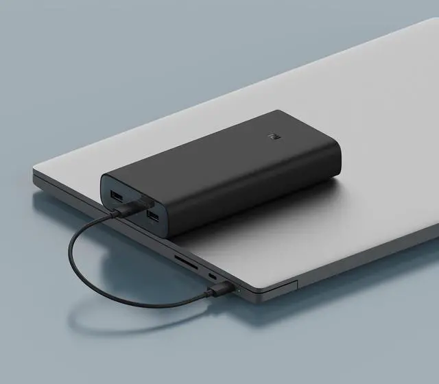 Alt view image 6 of 7 - Xiaomi MI 50W Power Bank 2000, 20000mah, USB-C Input/Output Plus 2 USB-A Output, Charge 3 Devices Simultaneously, Output Upto 50W, Black