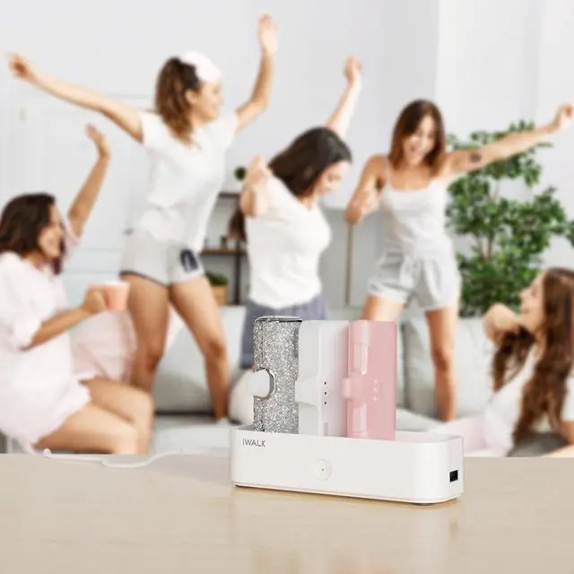 Alt view image 6 of 6 - iWALK Charger Station for Portable Charger 4500mAh, 4800mAh, 5000mAh Power Bank for iPhone Charging Station Multiple USB-C Family-Sized Charger Station for Home(Station Only), White