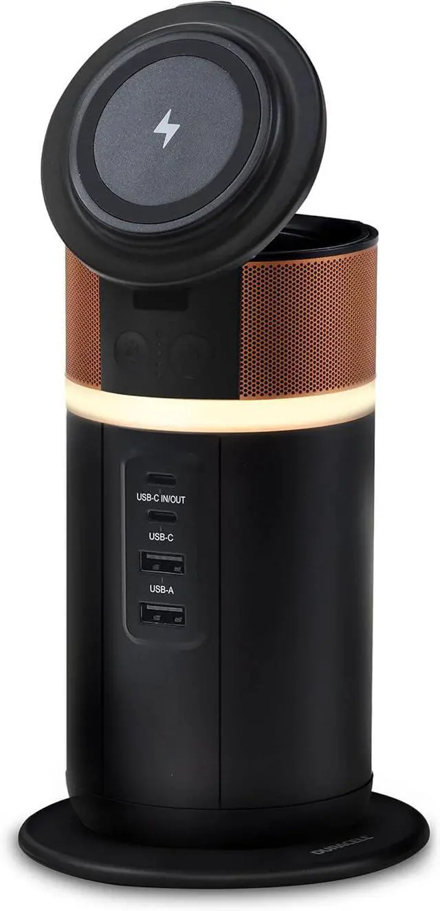 Main image of M150 Portable Charging Hub  150W Charger for Laptops & Tablets, Wireless Charging for Cell Phones & Earbuds  Light & Compact Power Bank Station w/ USB-C & USB-A Ports, Charging Dock