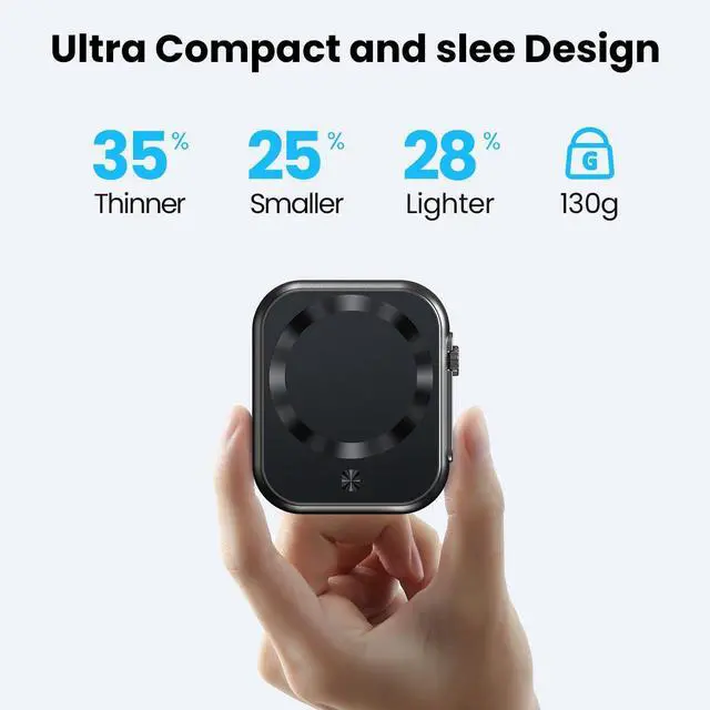 Alt view image 2 of 7 - Wireless Portable Charger,3-in-1 Magnetic Power Bank 5000mAh,22.5W Fast Charging USB-C Mag-Safe Battery Pack,Compatible with iPhone 16/15/14/13/12,Apple Watch Series,Airpods