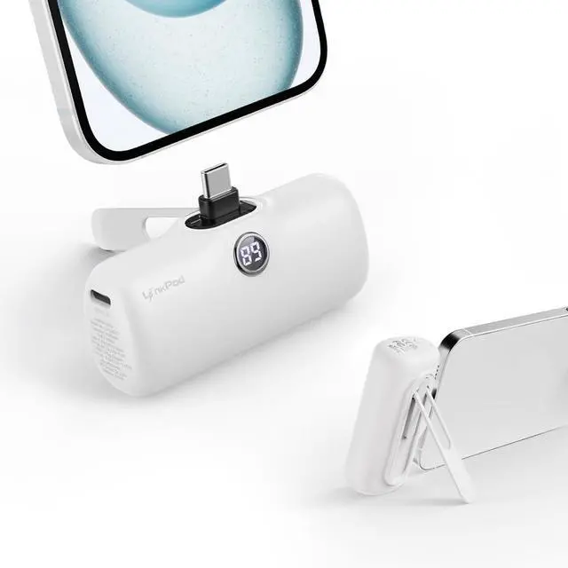 Main image of Small Portable Charger for iPhone 15 Power Bank: 20W PD Fast Charging USB-C Power Bank, LED Display, 5000mAh Battery Pack Compatible with iPhone 15 Plus/15 Pro/15 Pro Max/Samsung