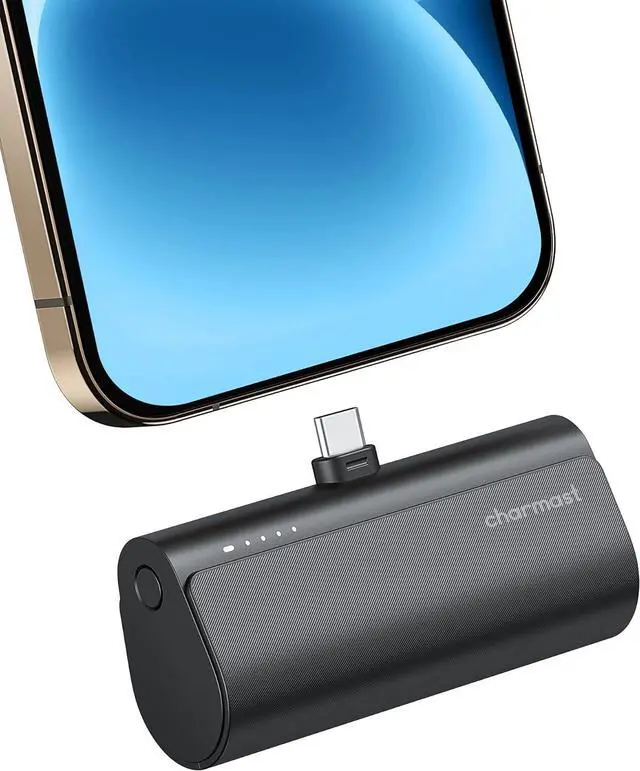 Main image of Small Portable Charger for iPhone 16/15 5000mAh Ultra-Compact 20W PD Fast Charging USB C Power Bank Mini Battery Pack Compatible with iPhone 16/16 Pro Max/15/15 Pro Max  S24