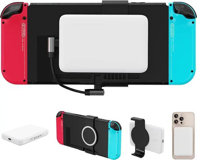 Main image of Portable Charger, Magnetic Wireless Power Bank for iPhone/Nintendo Switch & OLED, 10000mAh 20W PD Fast Charging Battery Pack with LED Indicators, Compatible with iPhone 12-16