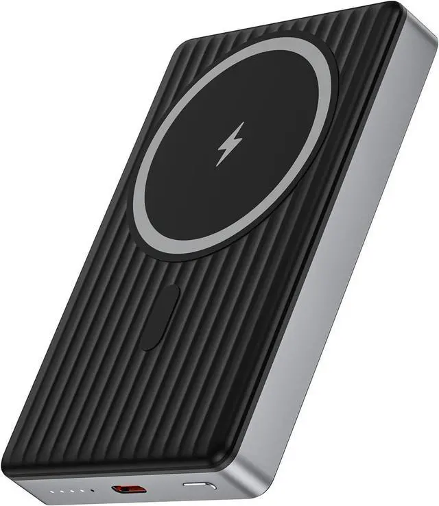 Main image of Wireless Portable Charger, 10000mAh Magnetic Power Bank Compatible for Samsung Galaxy S25 Ultra/S25/S24 FE/S23/S22/S21/S20,20W Fast Charging Magsafe Battery Pack USB C Cable for iPhone 16 15 14 13