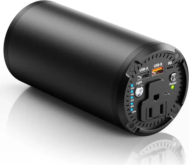 Main image of Portable Power Bank with 100W AC Outlet, 98Wh/27000mAh with 65W PD USB C, Travel Portable Battery Pack Laptop Power Bank for HP, Notebooks, MacBook