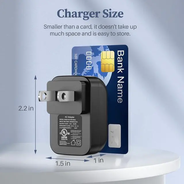 Alt view image 6 of 7 - 15V 1A Power Supply 15 Volt Charger 1000mA 15W Max Regulated Switching AC to DC Cord Adapter with 10 Replacement Connector 100V - 240V Input Adaptor US Wall Plug