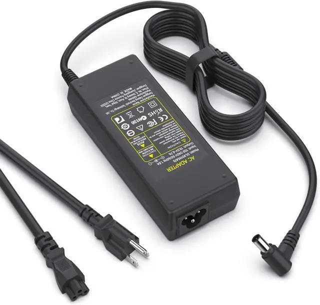 Main image of 19.5V Power Cord Compatible with Sony Bravia TV KDL-32 KDL-40 KDL-42 KDL-48 : KDL-32W600D, KDL-40R510C, KDL-40W600B, KDL-48W600B, KDL-48R510C, KDL-48W580B, KDL-48W650D KDL-42W700B Power Supply