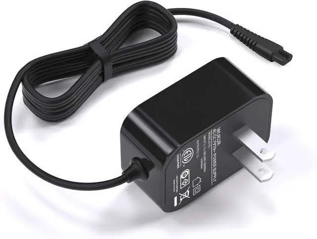Main image of 9V Charger for LABIGO Electric Spin Scrubber Compatible with Voweek VWS211, SP02, LABIGO LA1, Homitt HM115C HM115CW Electric Spin Scrubber Power Supply Cord Cable