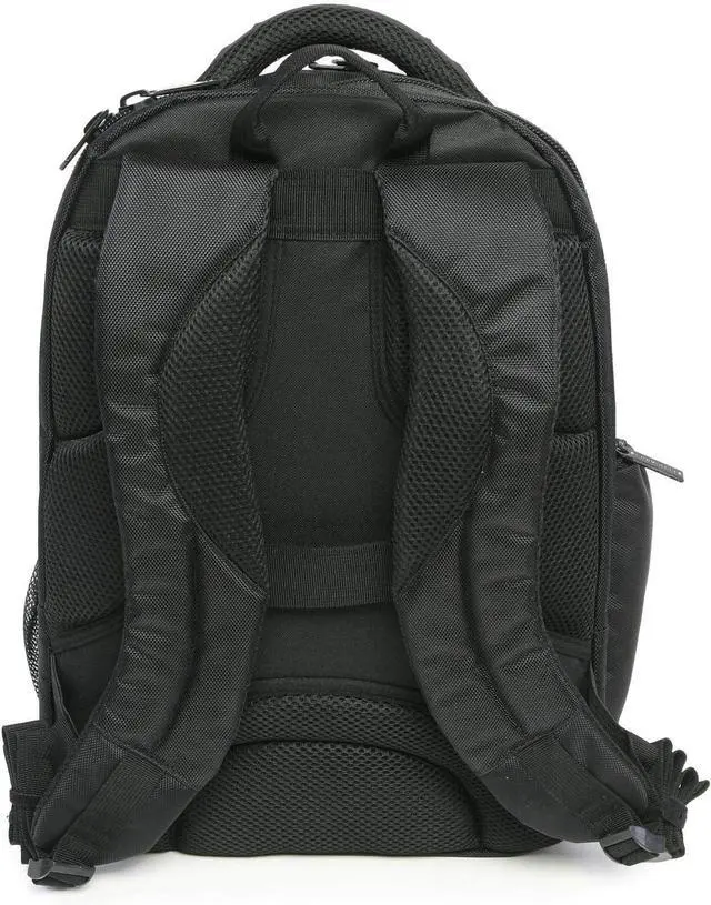 Alt view image 4 of 6 - Perry Ellis Men's M150 Business Laptop Backpack, Black, One Size