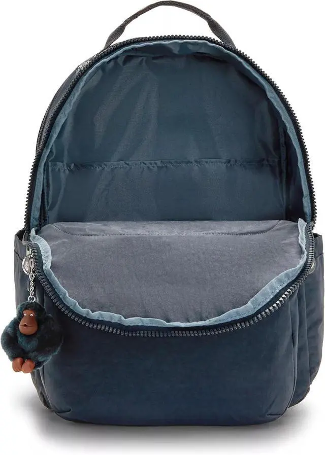 Alt view image 3 of 7 - Kipling Women's Seoul Extra Large 17 Laptop Backpack, Durable, Roomy with Padded Shoulder Straps, Bag