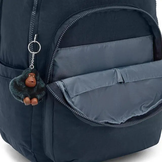Alt view image 5 of 7 - Kipling Women's Seoul Extra Large 17 Laptop Backpack, Durable, Roomy with Padded Shoulder Straps, Bag