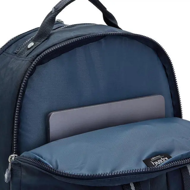 Alt view image 6 of 7 - Kipling Women's Seoul Extra Large 17 Laptop Backpack, Durable, Roomy with Padded Shoulder Straps, Bag