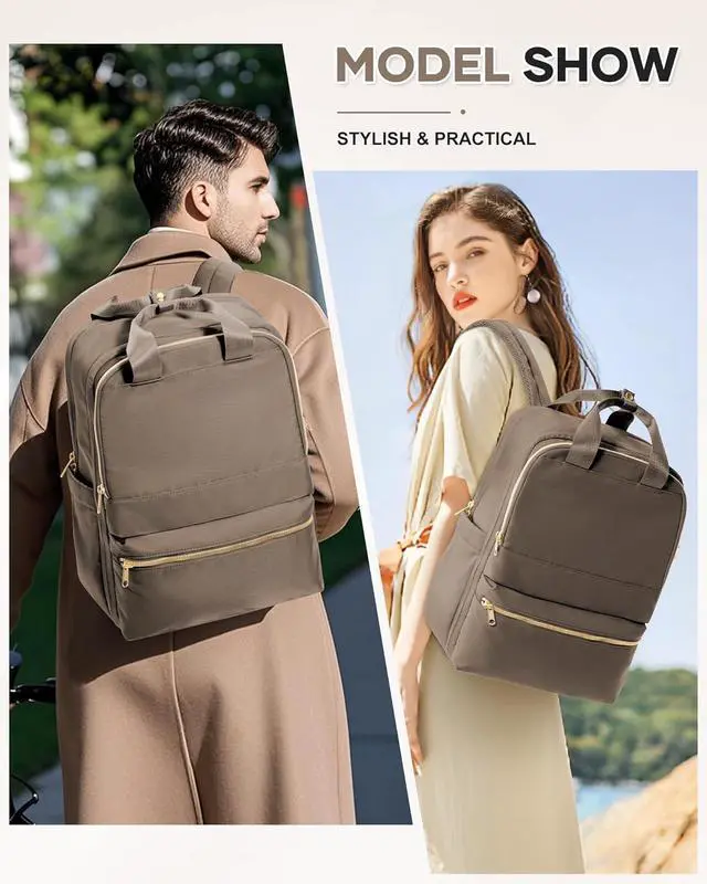 Alt view image 2 of 7 - wepadre Small Travel Backpack Carry on Flight Approved Personal Item Travel Bag Carry on Backpack for Women Work Laptop Backpack for Traveling Personal Bags for Airplanes Mochila De Viaje