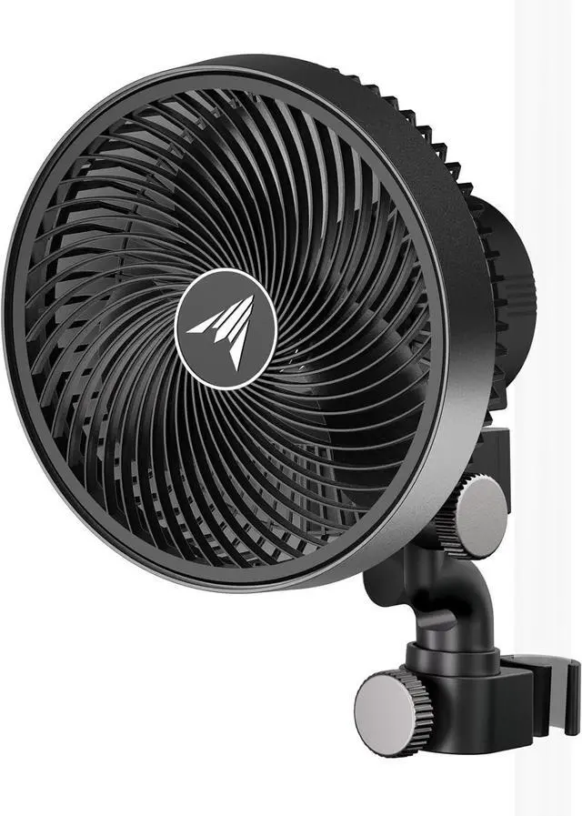Main image of AC Infinity CLOUDRAY S6, Grow Tent Clip Fan 6 with Redesigned Long-Life EC Motor, Custom 10 Dynamic Wind Speeds and 10-Level Oscillation, Weatherproof IP-54, for Hydroponics Circulation Cooling