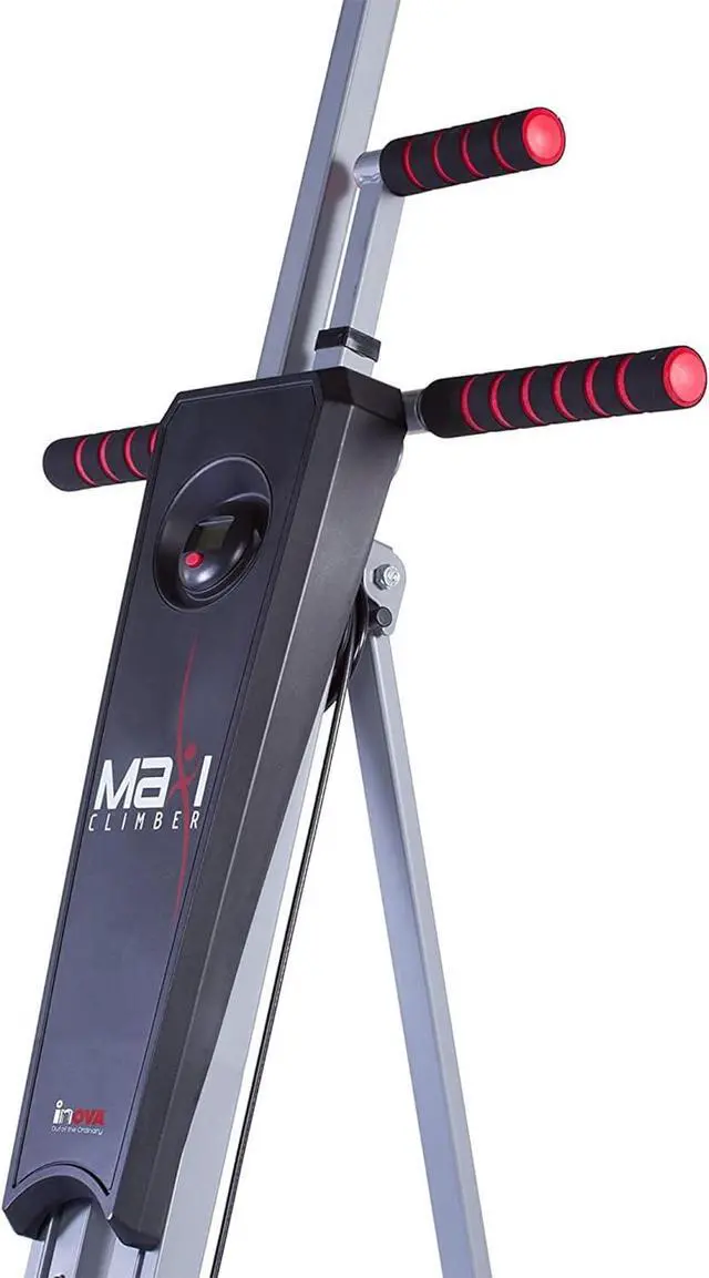 Alt view image 6 of 7 - MaxiClimber 2.0 Vertical Climber ERS (Elastic Resistance System) - Easy to Assemble, Folding Exercise Machine Combines Cardio & Strength Training for a Low Impact, Full Body Workout - Free Fitness App