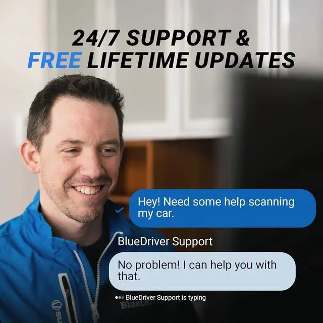 Alt view image 7 of 7 - BlueDriver Bluetooth Pro OBDII Scan Tool for iPhone & Android - No Subscription Fee - OBD2 Car Scanner and Code Reader - Diagnose Check Engine, ABS, SRS, Airbag & 7000+ Issues on Vehicles 1996+