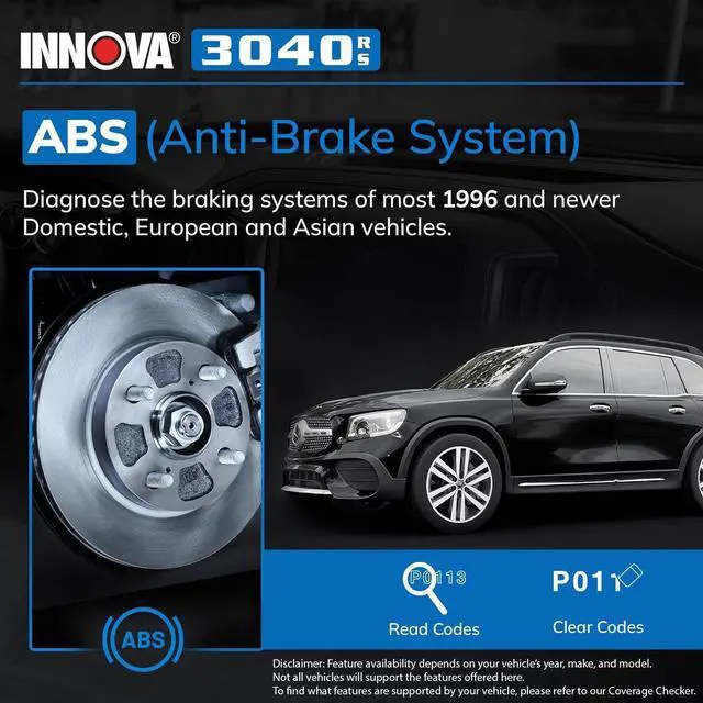 Alt view image 3 of 7 - INNOVA 3040RS, OBD2 Scanner, Live Data Streamer, Battery/Alt Tester, Reset Check Engine Light/Brake Light/Oil Light, Free Mechanic Recommended Fix & Parts & Est Repair Cost, Free Updates