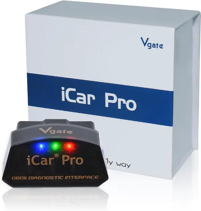 Main image of Vgate iCar Pro(BT3.0/ BLE4.0) OBD2 Scanner Bluetooth Code Reader Diagnostic Scan Tool for Android & iOS & Windows Compatible with ELM327 Adapter