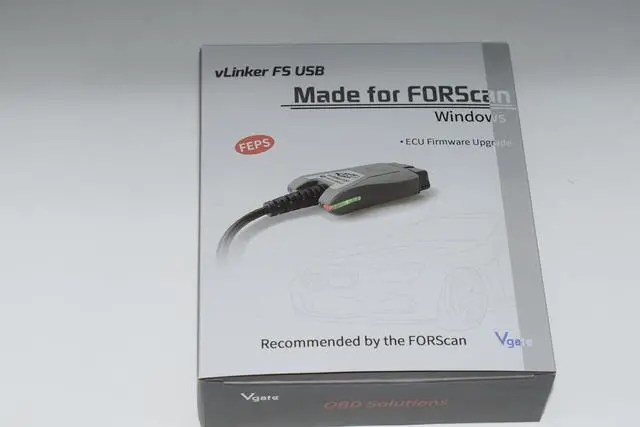 Alt view image 6 of 7 - Vgate vLinker FS OBD2 USB Adapter for FORS-can HS/MS-CAN Auto Switch