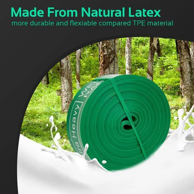 Alt view image 2 of 7 - TheFitLife Pull Up Assistance Bands- Resistance Bands for Working Out, Long Workout Bands for Exercise, Fitness Band for Pullup Assist, a Substitute of Dumbbell Set and Kettlebells, Barbell