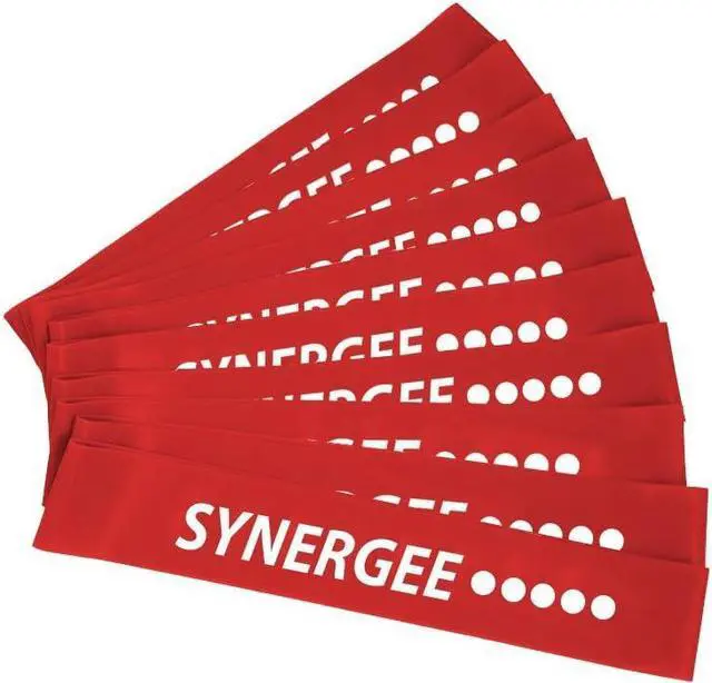 Main image of Synergee Exercise Fitness Resistance Band Mini Loop Bands That Perform Better When Working Out at Home or The Gym