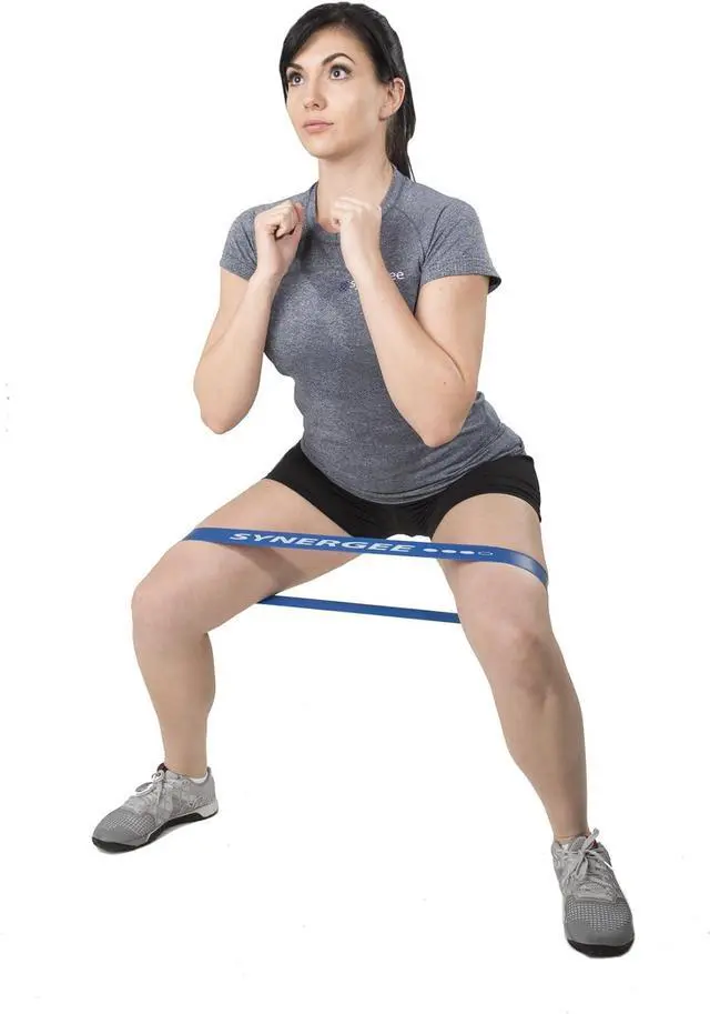 Alt view image 5 of 6 - Synergee Exercise Fitness Resistance Band Mini Loop Bands That Perform Better When Working Out at Home or The Gym