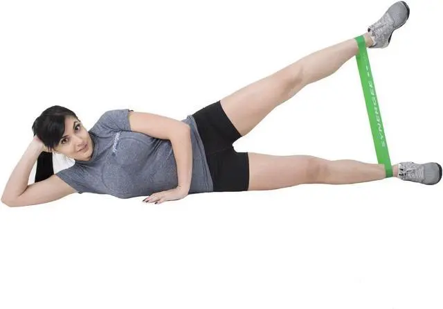 Alt view image 6 of 6 - Synergee Exercise Fitness Resistance Band Mini Loop Bands That Perform Better When Working Out at Home or The Gym