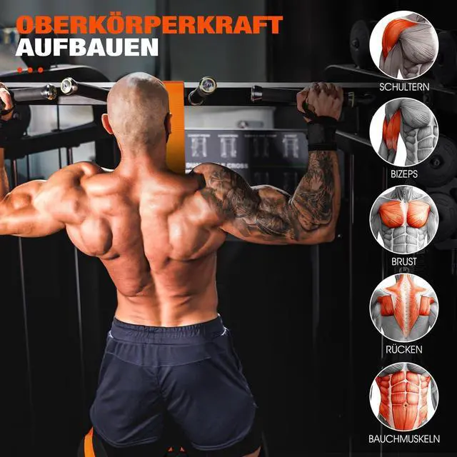 Alt view image 6 of 7 - HPYGN Pull Up Assistance Bands, Heavy Duty Resistance Band for Pull Up Bar, Adjustable Weight/Size with Fabric Feet/Knee Rest, Bands for Pull Up Assist for Strength Training, Pull Up Assist Band