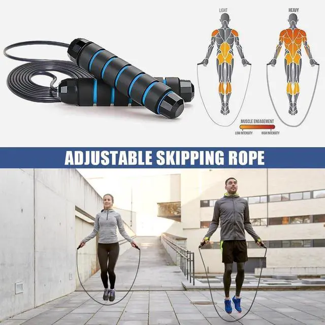 Alt view image 7 of 7 - 23Pcs Resistance Bands Set Workout Bands, 5 Stackable Exercise Bands with Handles, 5 Resistance Loop Bands, Jump Rope, Figure 8 Resistance Bands, Headband, Cooling Towel