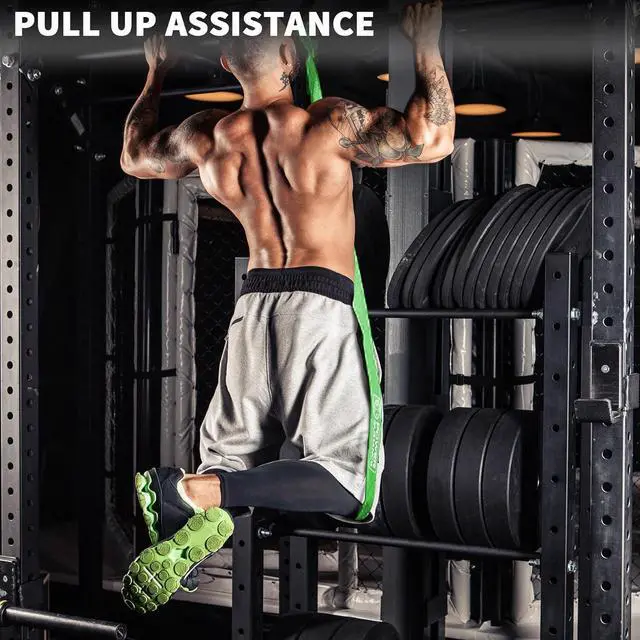 Alt view image 5 of 7 - POWER GUIDANCE Resistance Bands, Set of 5 Pull Up Bands, Pull Up Assistance Bands, Exercise Bands, Resistance Bands Set for Legs, Working Out, Muscle Training, Physical Therapy, Shape Body