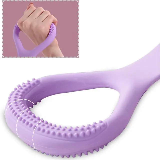 Alt view image 6 of 6 - Figure 8 Fitness Resistance Band, Arm|Back Training Elastic Ropes - Pure Barre Workout Chest Arm and Shoulder Stretch Bands Exercise Equipment for Physical Therapy,Yoga,Pilates, Stretching