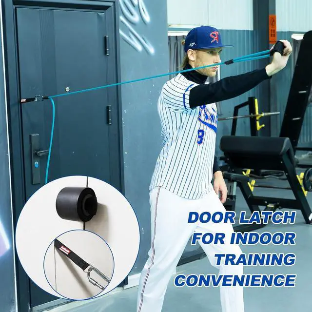 Alt view image 7 of 7 - Resistance Bands for Pitchers, Baseball & Softball Training Equipment for Improving Arm Strength & Pitching Training, Baseball Pitching Bands for All Skill Levels