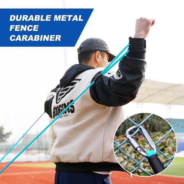 Alt view image 6 of 7 - Resistance Bands for Pitchers, Baseball & Softball Training Equipment for Improving Arm Strength & Pitching Training, Baseball Pitching Bands for All Skill Levels