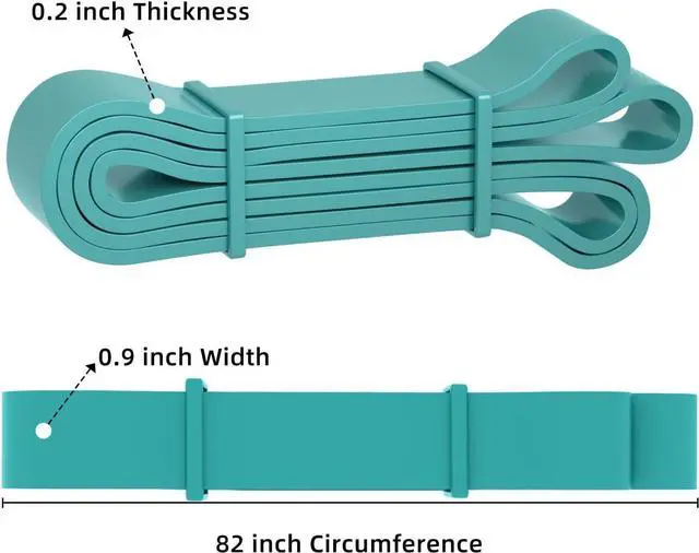 Alt view image 2 of 6 - Resistance Bands, Pull Up Bands, Pull Up Assist Band Exercise Bands for Men & Women Working Out, Body Stretching, Physical Therapy, Muscle Training